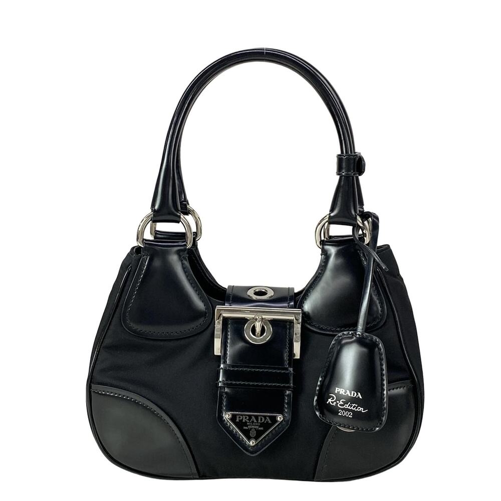 Prada Handbag Nylon Leather